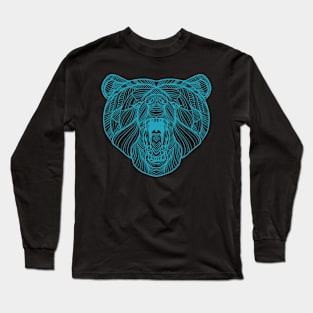 Blue bear Long Sleeve T-Shirt